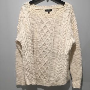 Banana Republic cozy beige sweater